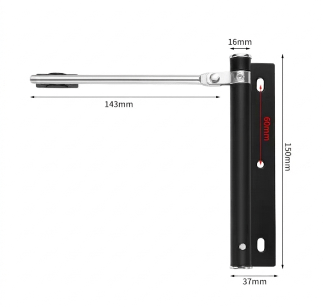 Heavy-Duty Automatic Door Closer