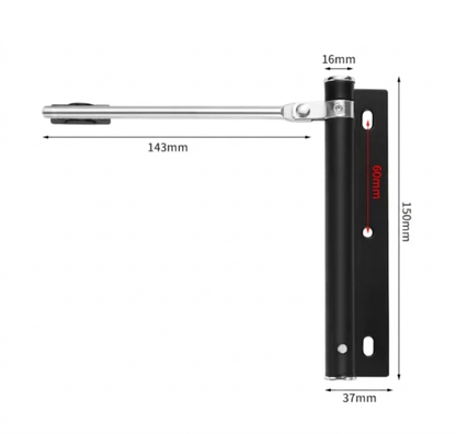 Heavy-Duty Automatic Door Closer