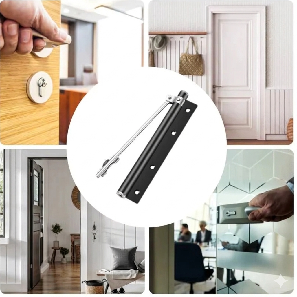 Heavy-Duty Automatic Door Closer