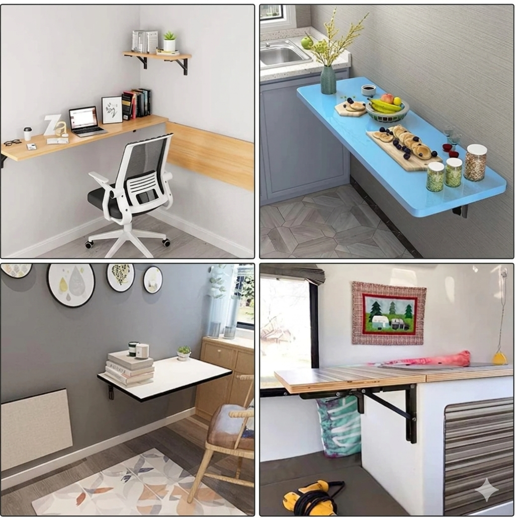 Heavy Duty Foldable Wall Mount Bracket